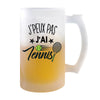 Chope de bière Tennis j'peux pas - Planetee