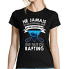 T-shirt femme rafting quarantenaire - Planetee
