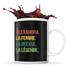 Mug Alexandra la Déesse la Légende Vintage - Planetee