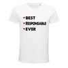T-shirt homme Best Responsable Ever - Planetee