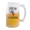 Chope de bière Breakdance j'peux pas - Planetee