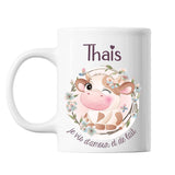 Mug Thaïs Amour et Biberon de Lait Vache - Planetee