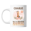 Mug Charlie Cou Monté Girafe - Planetee