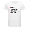 T-shirt homme Best Cousin Ever - Planetee