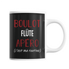 Mug Flûte C'est ma Routine - Planetee