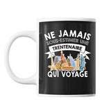 Mug femme voyage trentenaire - Planetee