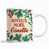 Tasse Noël Ginette Beige - Planetee