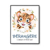 Affiche Bérangère Amour Pur Tigre - Planetee