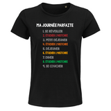 T-shirt Femme Histoire Journée Parfaite - Planetee