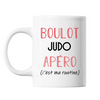 Mug Judo C'est ma Routine Blanc - Planetee