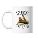 Mug Livres c'est la vie Lecteur et Lectrice - Planetee