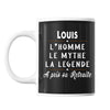 Mug Louis départ retraite - Planetee