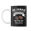 Mug femme palets quarantenaire - Planetee