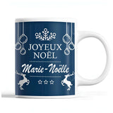 Tasse Noël Marie-Noëlle Bleu - Planetee