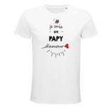 T-shirt Homme Papy d'amour - Planetee