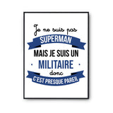 Affiche Je ne suis pas Superman, je suis Metteur en Scène - Planetee