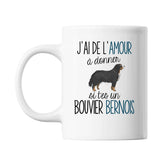 Mug Amour à donner Bouvier Bernois - Planetee
