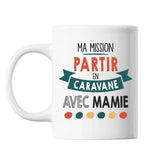 Mug  Ma mission Caravane avec Mamie - Planetee