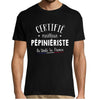 T-shirt Homme Pépiniériste Meilleur de France - Planetee
