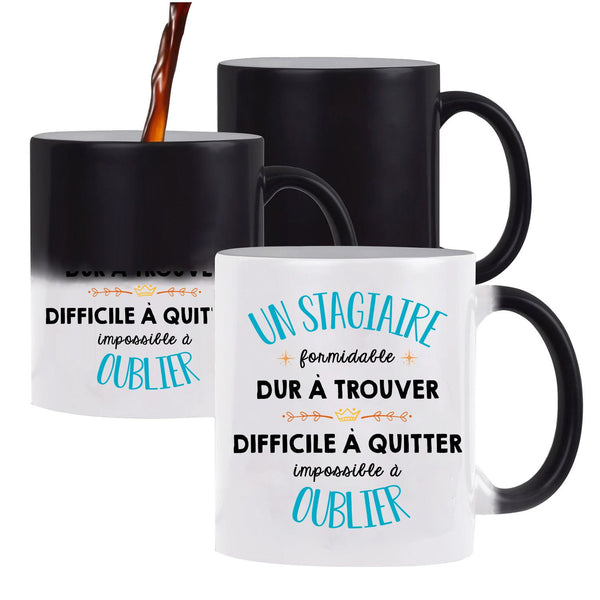 Mug magique Formidable Stagiaire Cadeau Travail - Planetee