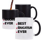 Mug magique Best Éducateur Ever - Planetee