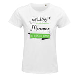 T-shirt Femme Meilleure Mamoune de tous les temps - Planetee