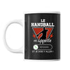 Mug Le handball m'appelle - Planetee