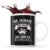 Mug personnalisable bowling Prénom Femme Métier Age pour joueuse de bowling - Planetee