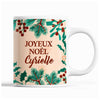 Tasse Noël Cyrielle Beige - Planetee