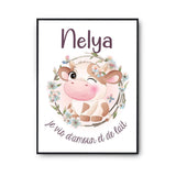 Affiche Nelya Amour et Biberon de Lait Vache - Planetee