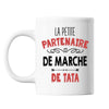 Mug La Petite Partenaire de Marche de Tata - Planetee