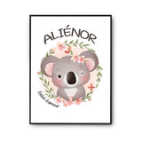 Affiche Aliénor Bébé d'amour Koala - Planetee