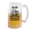 Chope de bière Aloïs Prénom Pilier de Bar - Planetee