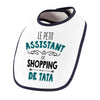 Bavoir bébé garçon Le Petit Assistant de Shopping de Tata - Planetee