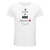 T-shirt Homme Bébé d'amour - Planetee