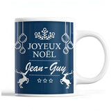Tasse Noël Jean-Guy Bleu - Planetee