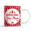 Tasse Noël Rose-Marie Rouge - Planetee