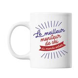 Mug Moniteur de ski Homme Meilleur de France Métier - Planetee