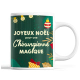 Tasse Noël Chirurgienne femme Vert - Planetee