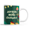Tasse Noël Christopher Vert - Planetee