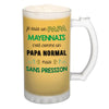 Chope de bière Papa Mayennais Chauvin et Sans Pression - Planetee