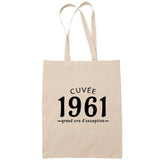 Sac Tote Bag Cuvée 1961 beige - Planetee