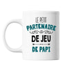 Mug Le Petit Partenaire de Jeu de Papi - Planetee