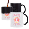 Mug Magique J'peux pas Yoga Rose - Planetee