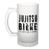 Chope de bière Jujitsu et bière - Planetee