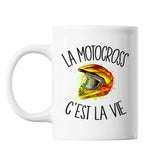 Mug Motocross c'est la vie - Planetee
