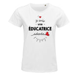 T-shirt femme Éducatrice adorée - Planetee