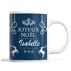 Tasse Noël Isabelle Bleu - Planetee