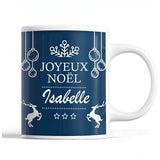 Tasse Noël Isabelle Bleu - Planetee