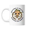 Mug Sauvons la Galaxy plantons des Arbres Blanc - Planetee